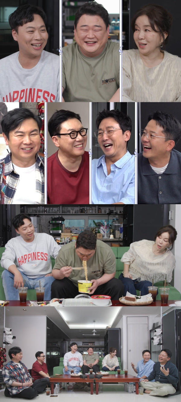 [SBS Shoes Off, Single for Men] Kim Jun-hyun, the number one mukbang star, reveals the first ramen x udon noodles comparison mukbang tip!