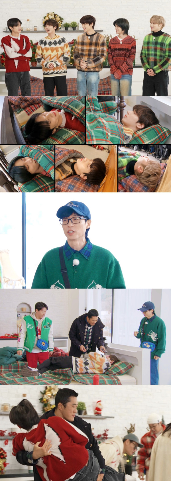 [SBS Running Man] ‘Good kids’ Tomorrow by Together VS ‘Jangku veterans’ Running Man’s Christmas showdown!