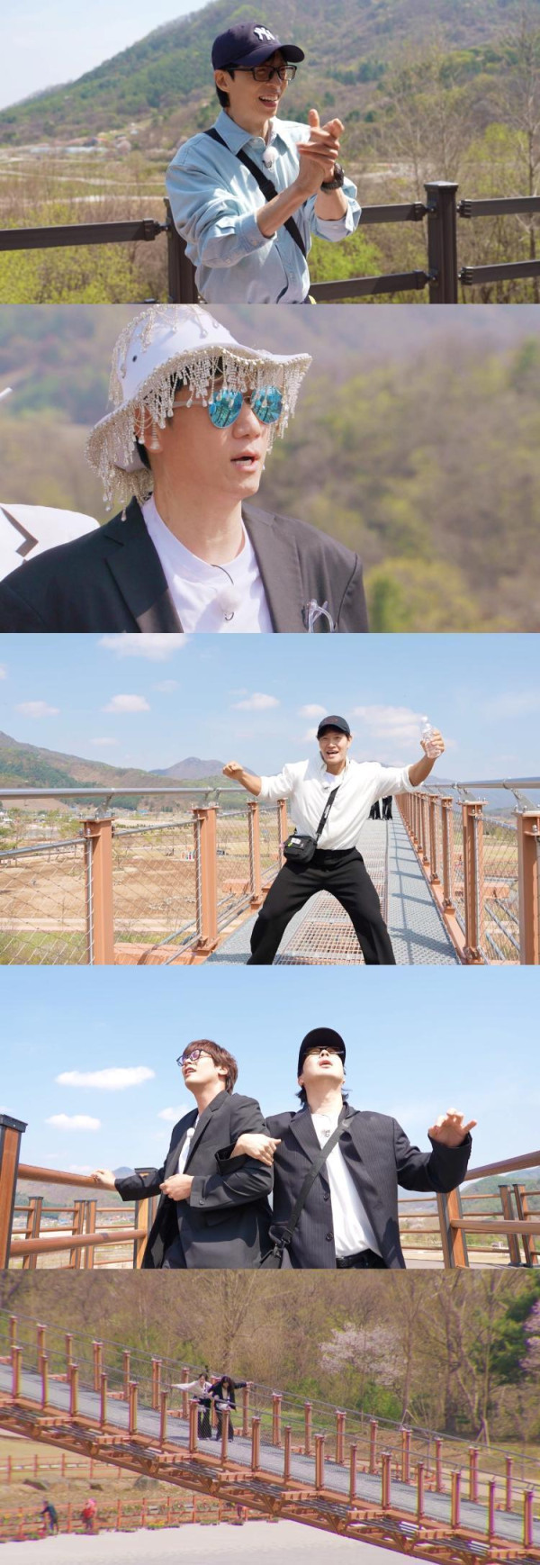 [SBS Running Man] Haha X Choi Daniel, 'Heart Stream' on the Bridge, Coward Brothers' Noruk Bridge
